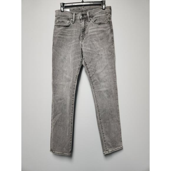 GAP Jeans Women's Soft Wear Slim Leg Mid Rise Jeans Medium Wash Black Size 29x30 - Picture 1 of 8
